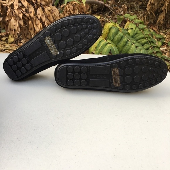 NIB Vionic Montara Suede Loafer Moccasin Flat 8.5 Wide Width - Picture 8 of 9